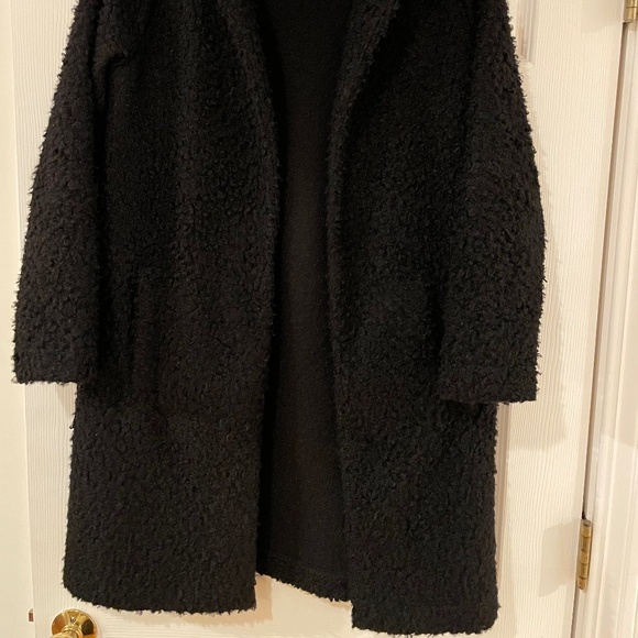Teddy Bear Open Front Coat - Picture 2 of 3